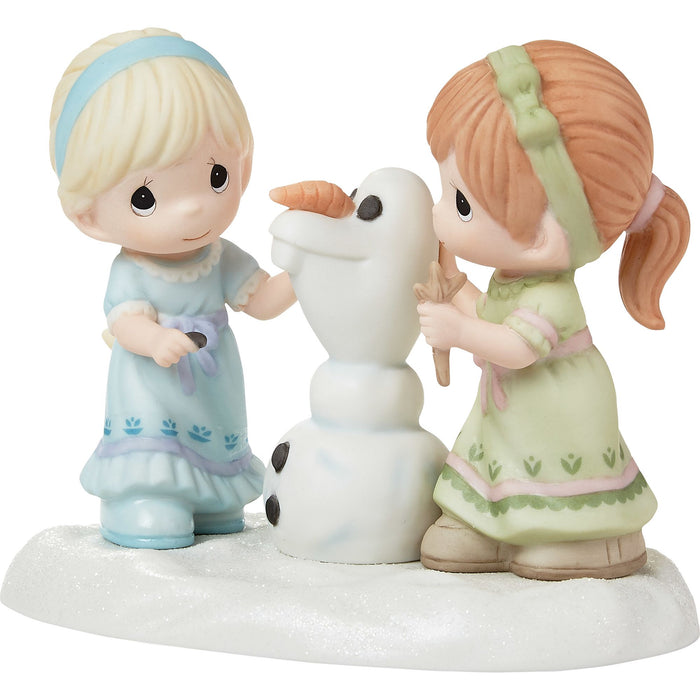 Anna & Elsa Snowman Frozen Fig