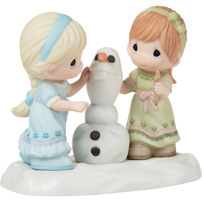 Anna & Elsa Snowman Frozen Fig