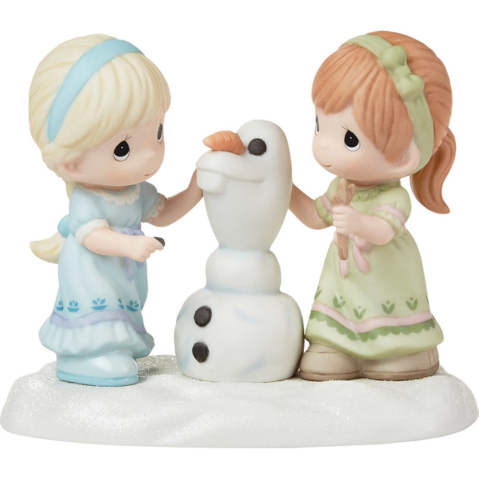 Anna & Elsa Snowman Frozen Fig