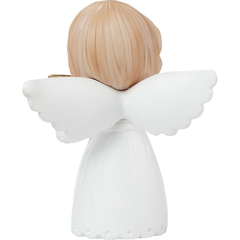 Angel With Harp Mini Figurine