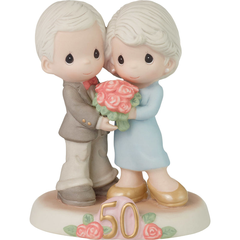 Cpl Red Rose Bouquet 50th Fig