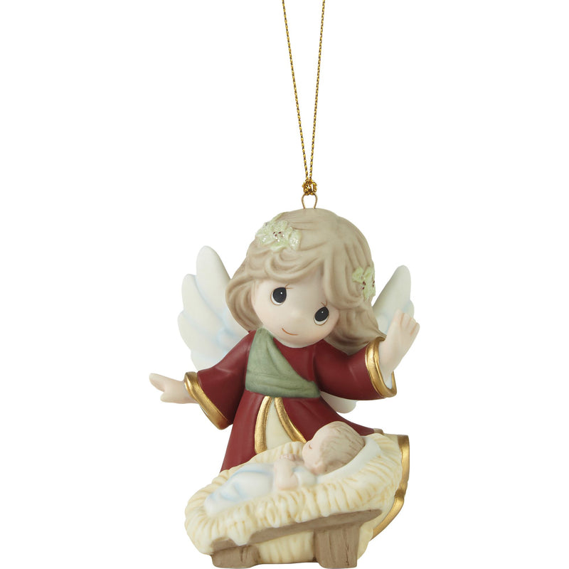 Angel With Baby Jesus Ornament