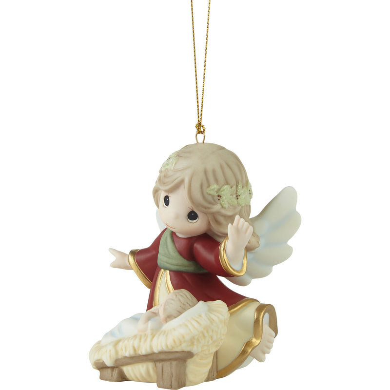 Angel With Baby Jesus Ornament