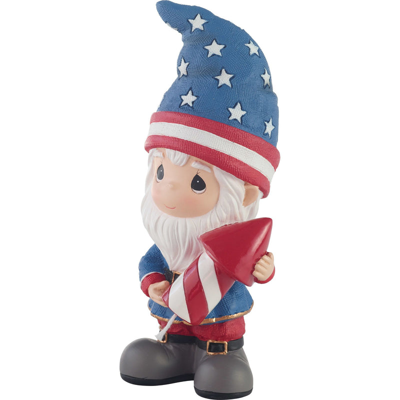 Gnome Holding Firecracker Fig