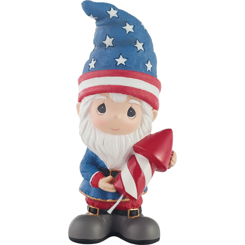 Gnome Holding Firecracker Fig