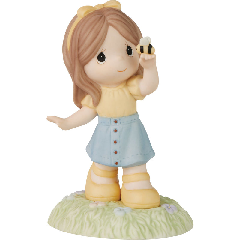 Girl w Bee on Her Finger Fig