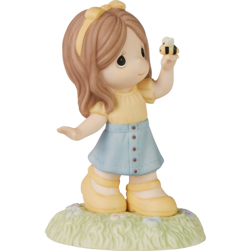 Girl w Bee on Her Finger Fig