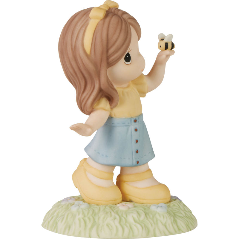 Girl w Bee on Her Finger Fig