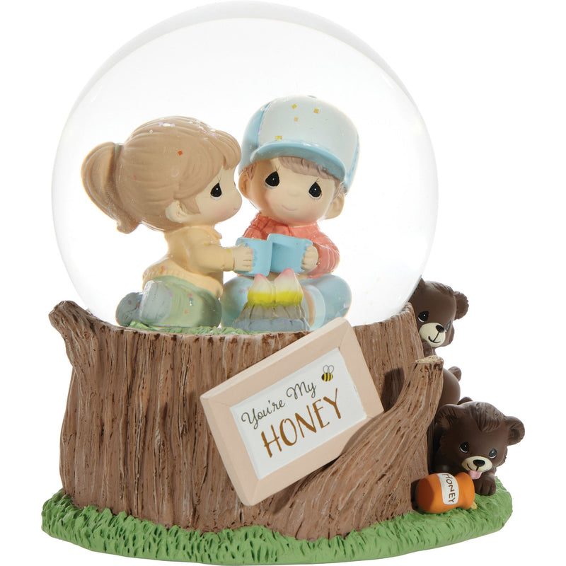 Love Campng Musical Snow Globe