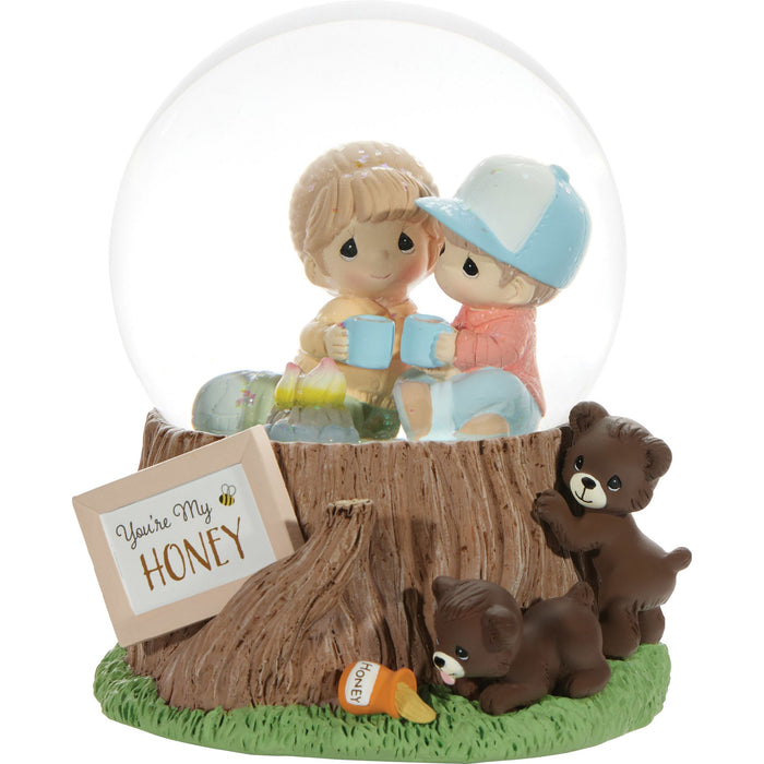Love Campng Musical Snow Globe