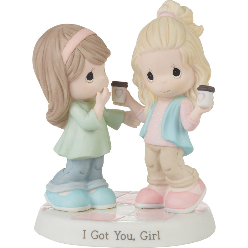Two Girls with Coffee Figurine