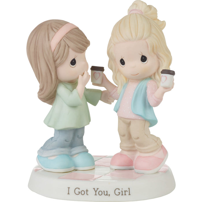 Two Girls with Coffee Figurine
