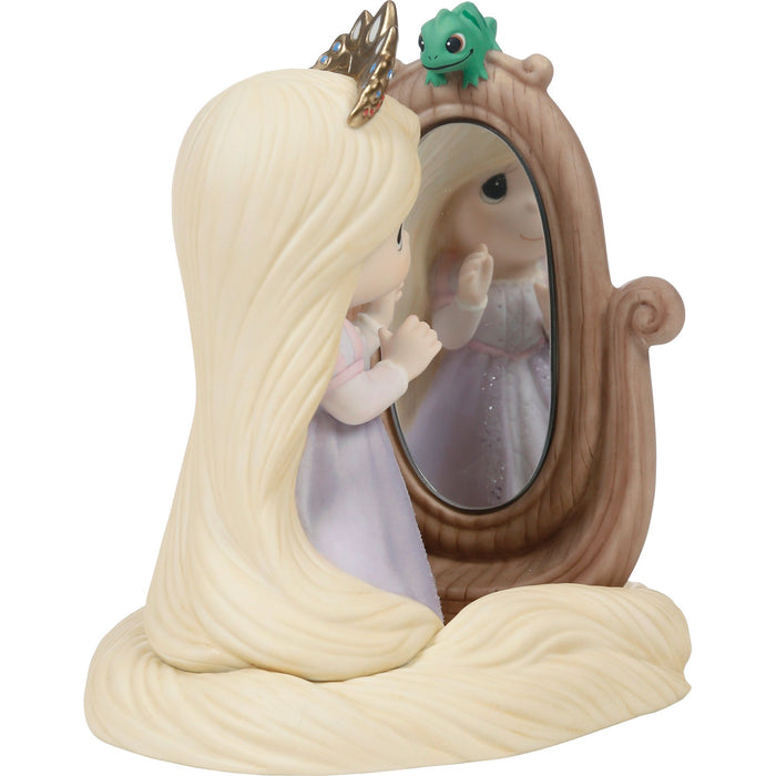 Rapunzel with Mirror Figurine