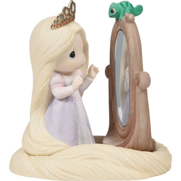 Rapunzel with Mirror Figurine
