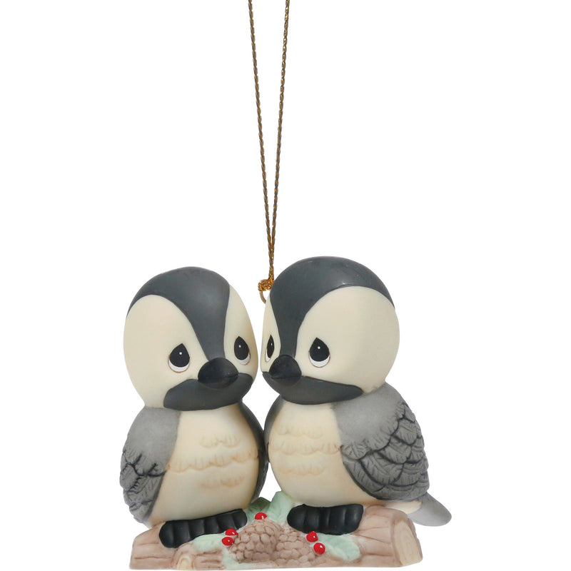 Christmas Bird Couple Ornament