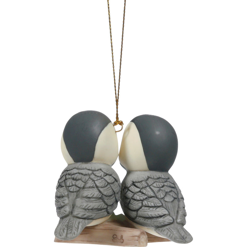 Christmas Bird Couple Ornament