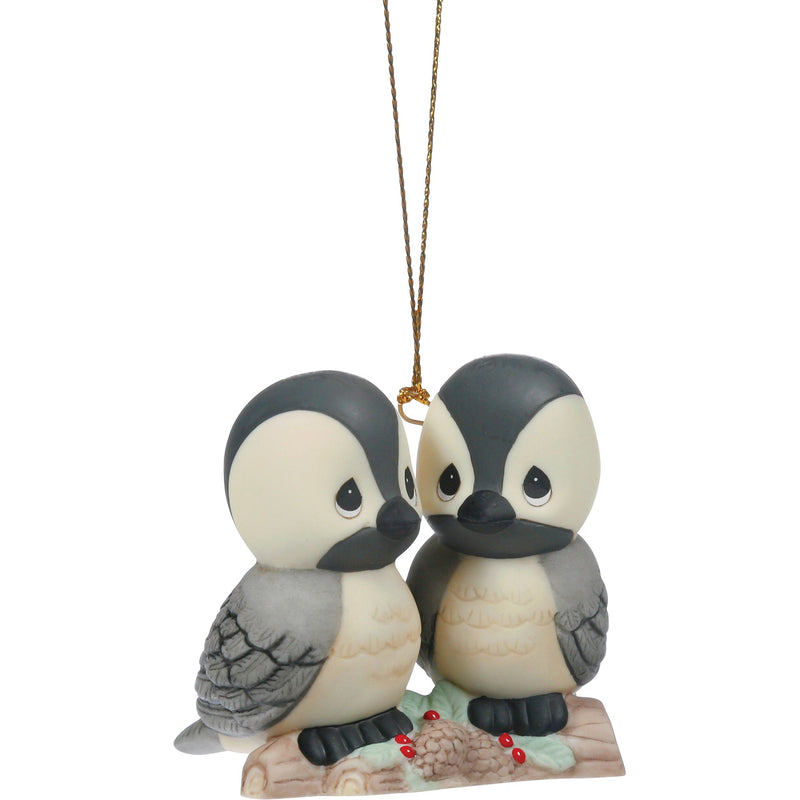 Christmas Bird Couple Ornament