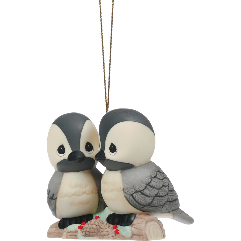 Christmas Bird Couple Ornament
