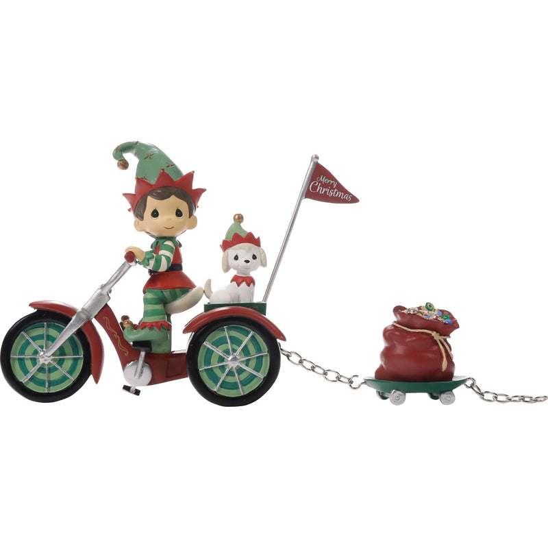 Santa Parade Elf Tricycle Fig