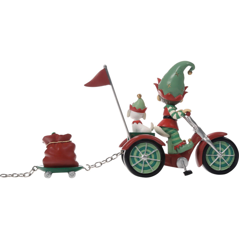 Santa Parade Elf Tricycle Fig
