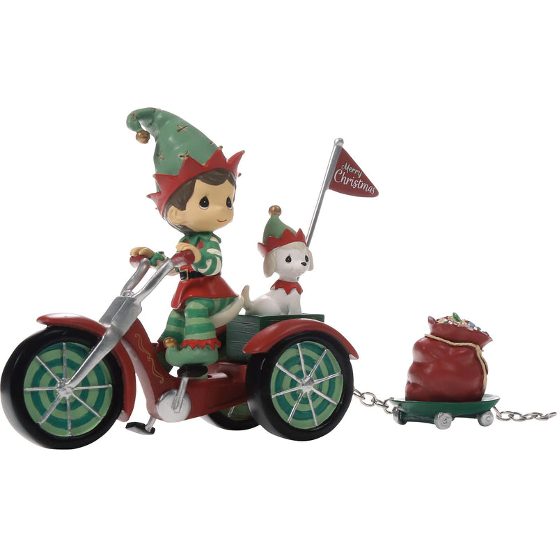 Santa Parade Elf Tricycle Fig
