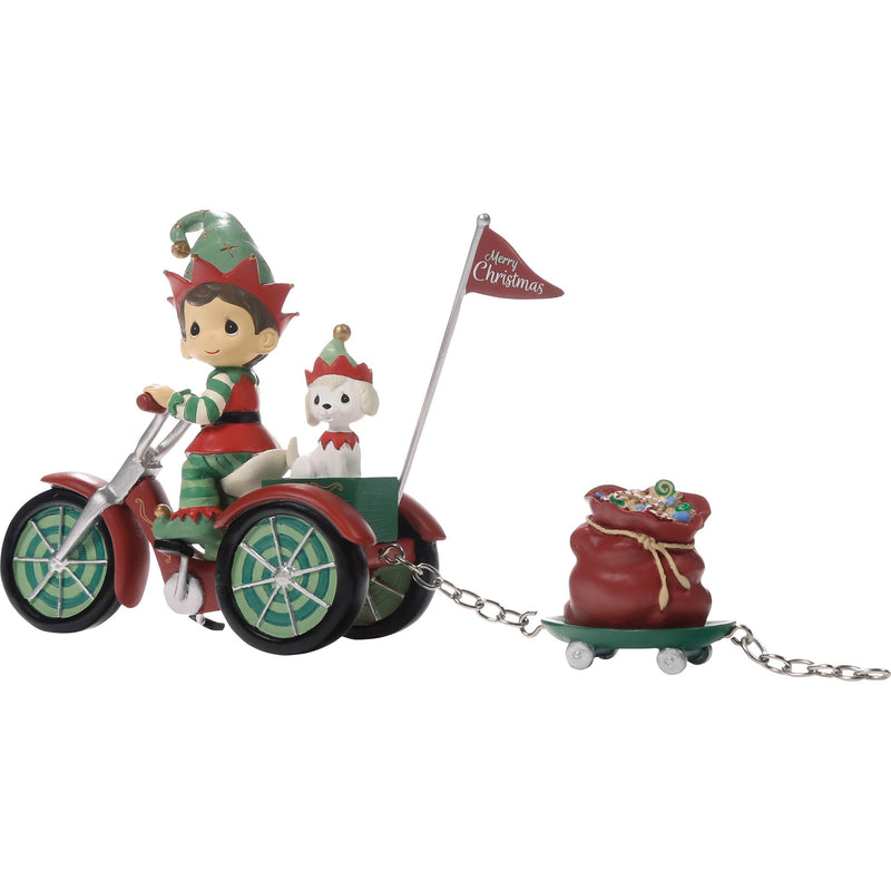 Santa Parade Elf Tricycle Fig