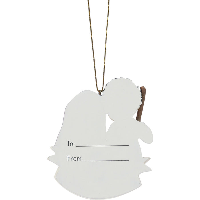 Nativity Flat Ornament