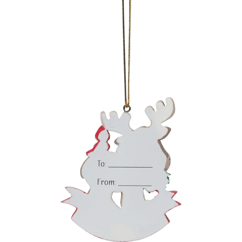 Moose Flat Ornament