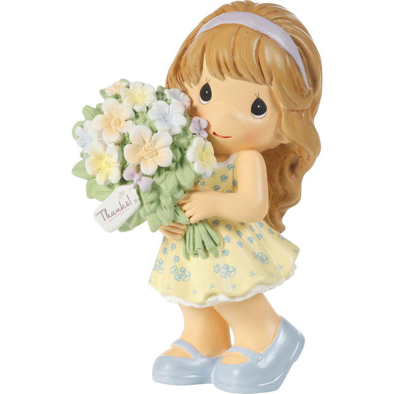 Girl w Bouquet of Flowers Fig