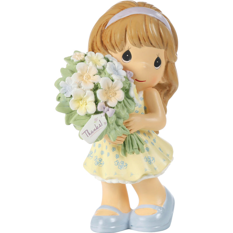 Girl w Bouquet of Flowers Fig