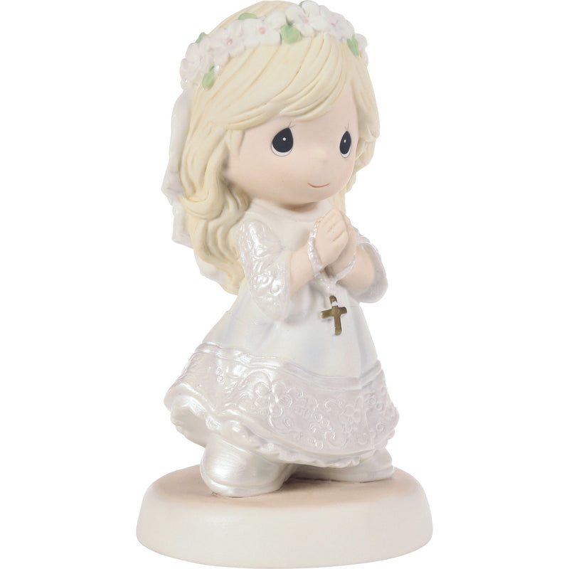 Communion Blonde Girl Figurine