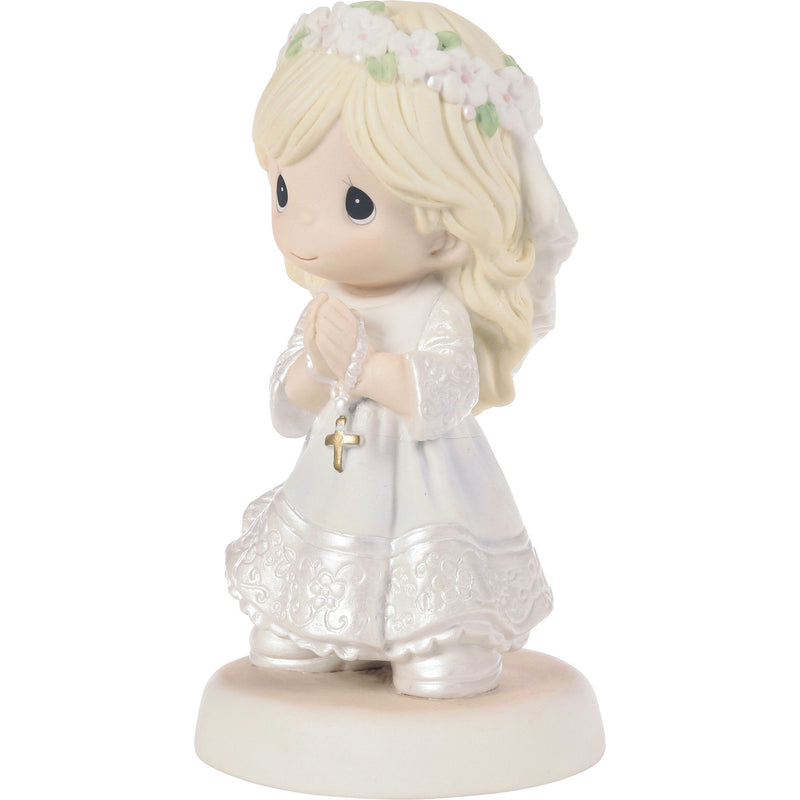 Communion Blonde Girl Figurine