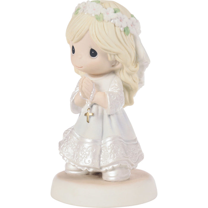 Communion Blonde Girl Figurine