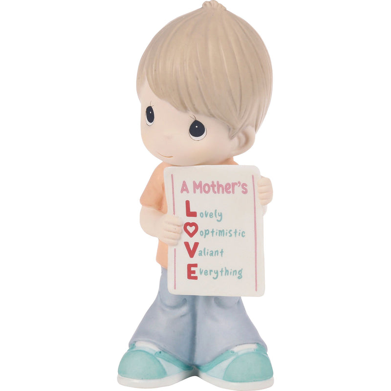 Mother's Day Boy LOVE Sign Fig