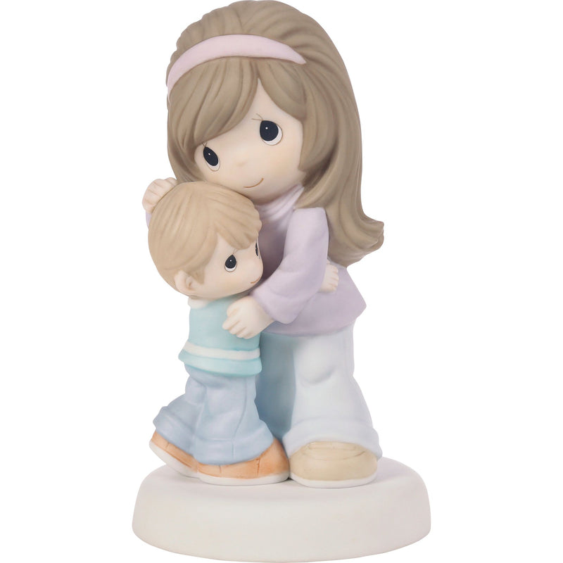 Mom and Son Close Pose Fig