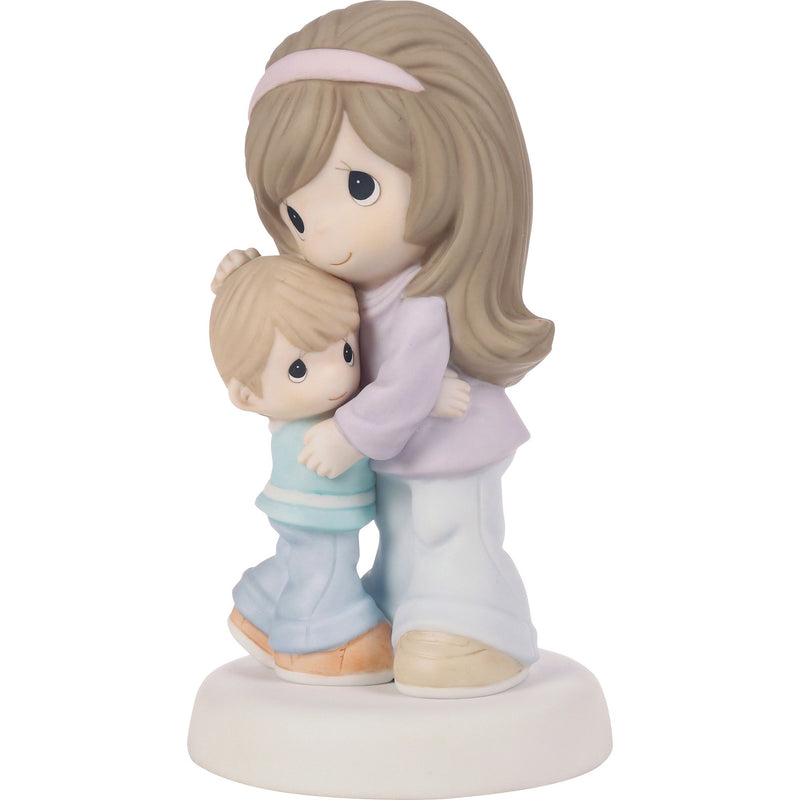 Mom and Son Close Pose Fig
