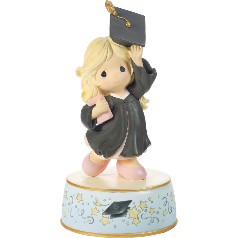Grad Girl w Black Gown Musical