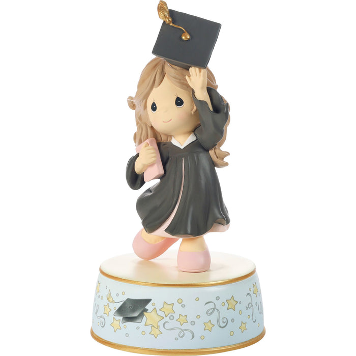 Grad Brun. Girl w Gown Musical