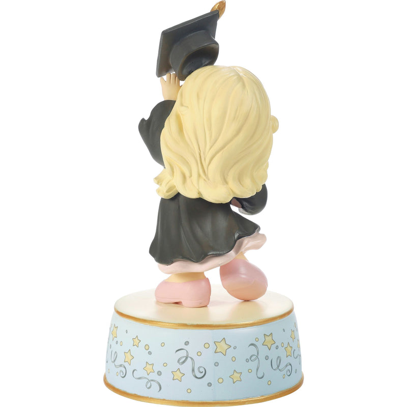Grad Girl w Black Gown Musical