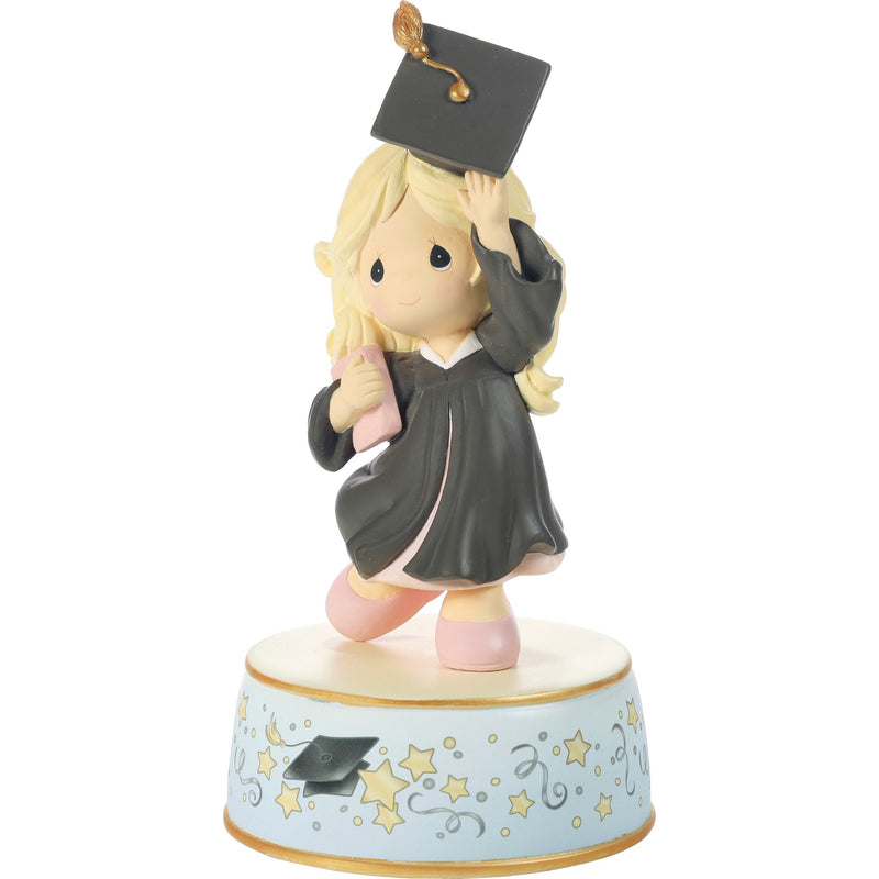 Grad Girl w Black Gown Musical