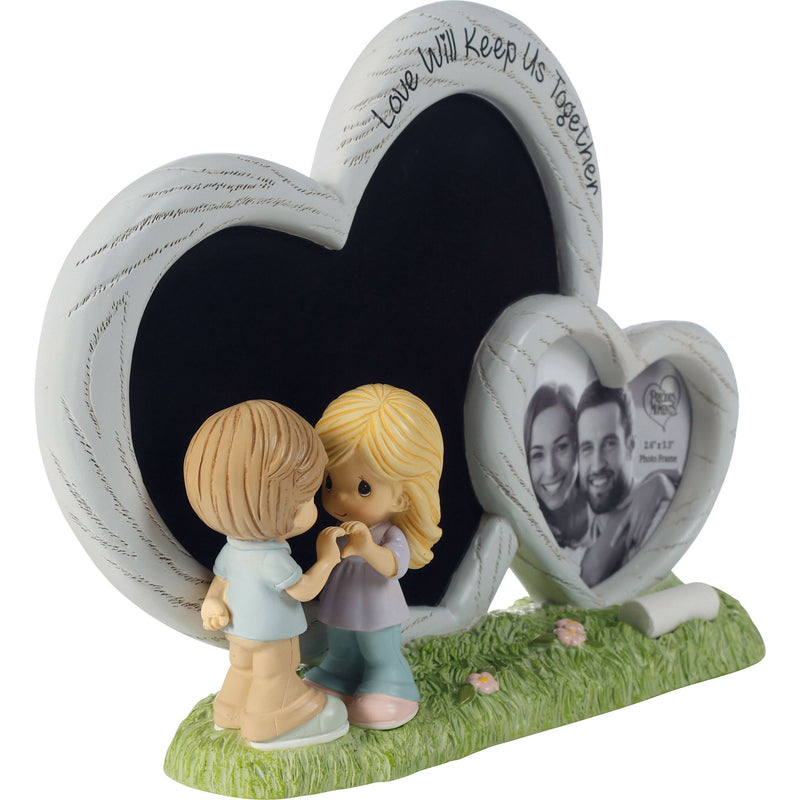 Heart Chalk Board Photo Frame