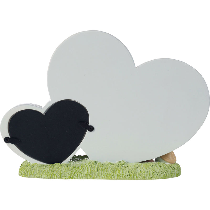 Heart Chalk Board Photo Frame