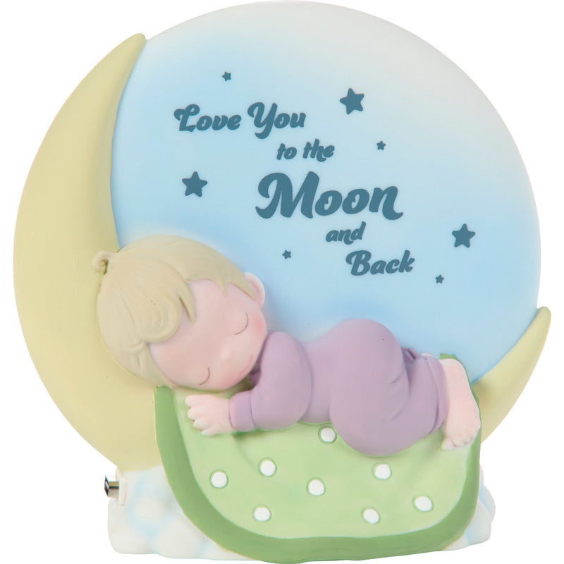 Baby On Moon LED Nightlight