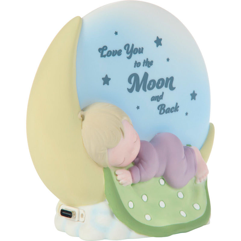 Baby On Moon LED Nightlight