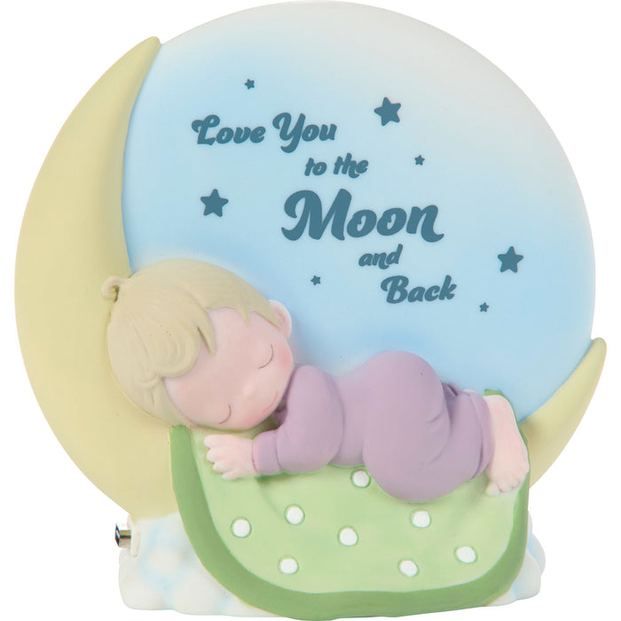 Baby On Moon LED Nightlight