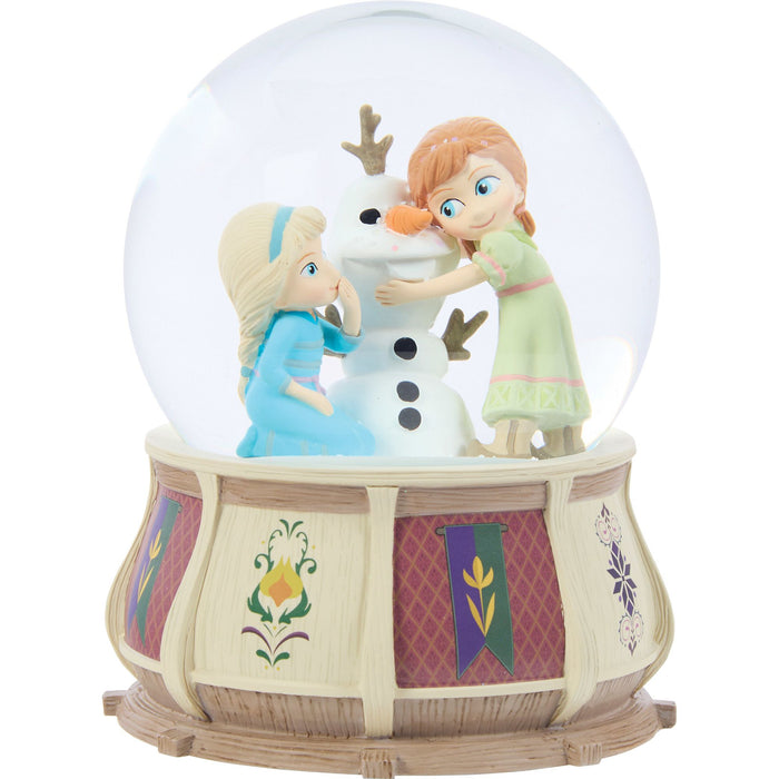 Anna and Elsa Snow Globe