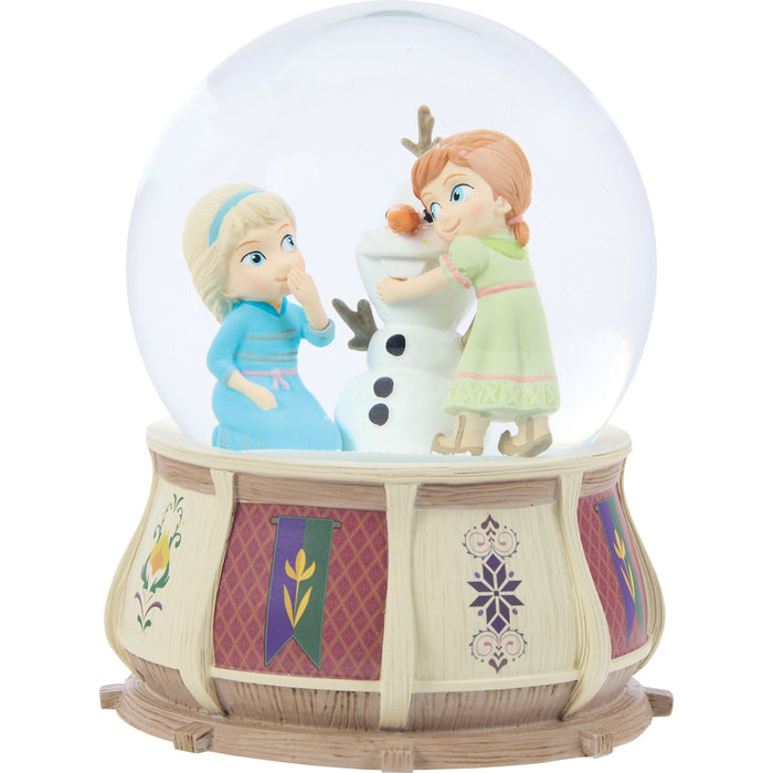 Anna and Elsa Snow Globe