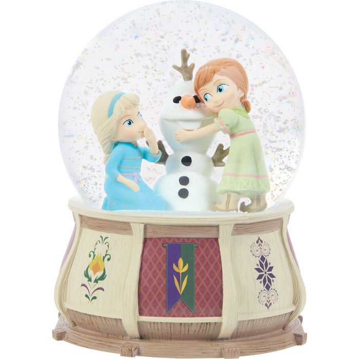 Anna and Elsa Snow Globe