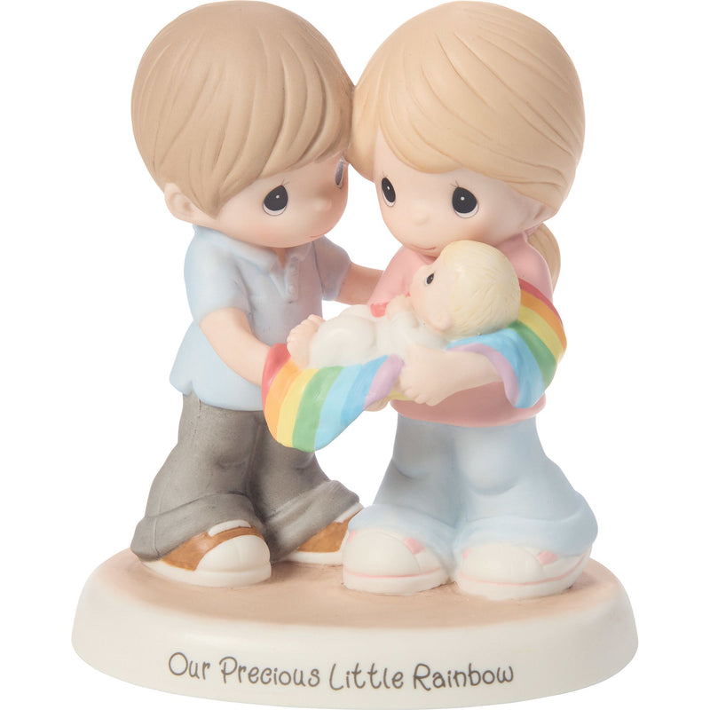 Rainbow Baby Couple Figurine