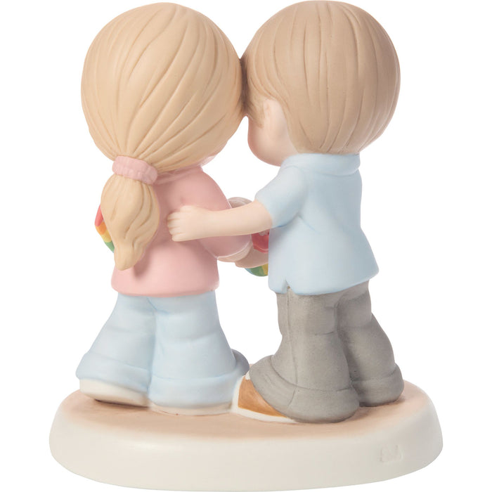 Rainbow Baby Couple Figurine